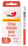 RFSU Raskaustesti 12kpl testiliuskoja - Ehkäisy ja seksuaalisuus - 7310572100323 - 3