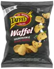 Taffel Waffel Sourcream-Pepper 270g - Sipsit, snacksit ja pähkinät - 6410380042103 - 1
