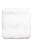Tekoturkis kynnys/kylpyhuonematto valkoinen 50x80cm - Kylpyhuone- ja wc matot - 6438506025403 - 1
