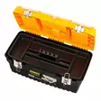 Työkalupakki 16" PRO must/kelt. - Työkalupakit, hyllyt ja säilytys - 8697444385033 - 3