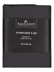 Tyynyliinat 50x60cm tummaharmaa - Tyynyliinat - 6418349076183 - 2