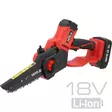 Yato akkuoksasaha 7" 18v + 2 ah akku ja laturi sarja - Pensasleikkurit ja oksasilppurit - 5906083096563 - 1