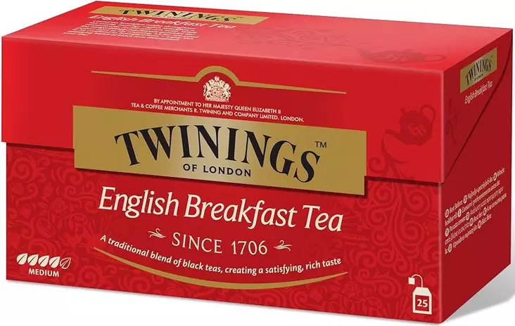 Twinings tee English Breakfast 25kpl - Teet ja kaakaot - 070177077693 - 1