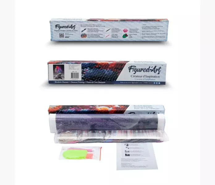 DIAMOND PAINTING RULLA BOUQUET OF ROSES - Askartelupaperit ja huovat - 3760329695543 - 1