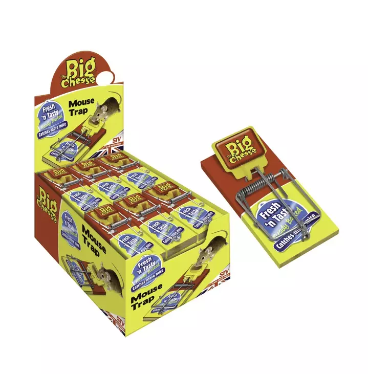Big Cheese hiirenloukku - Tuhoeläinten ja rikkakasvien torjunta - 5036200121943 - 1