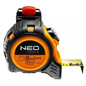 Neo tools rullamitta 8m x 25mm - Rullamitat - 5907558425673 - 1