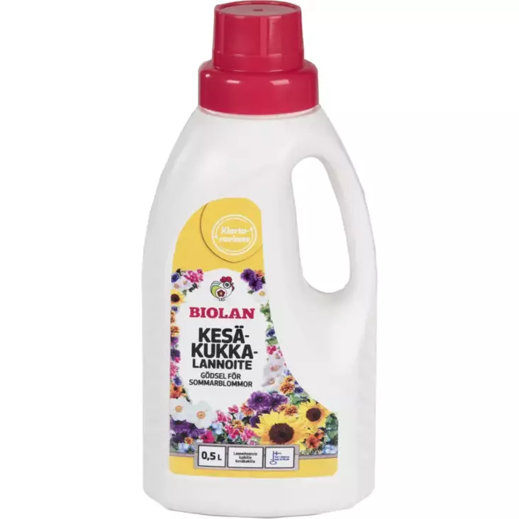 Biolan kesäkukkalannoite 0,5L - Puutarhalannoitteet - 6411961062053 - 1
