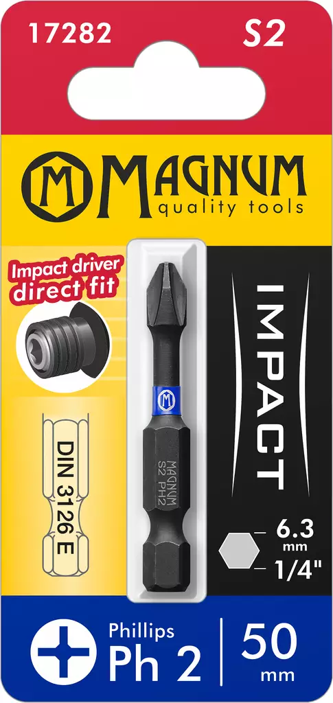 Kärki Impact Ph2 50mm - Ruuvauskärjet - 6418868172823 - 1