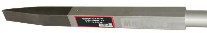 Alumiinikanki teräskärjellä 1,5m/3,3kg - Lapiot, talikat, kuokat ja kanget - 6430074695033 - 1