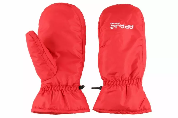 Apaja kalastusrukkaset punainen L-XL - Miesten päähineet ja käsineet - 6410416296883 - 1