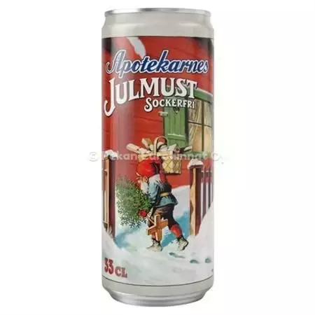 Apotekarnes julmust sokeriton 330ml - Virvoitusjuomat ja mixerit - 6430054082143 - 1