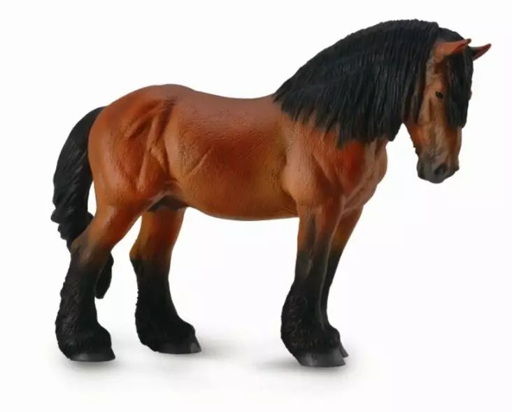 Collecta Ardenner Stallion Bay XL hahmo - Leikkihahmot ja -setit - 4892900887593 - 1