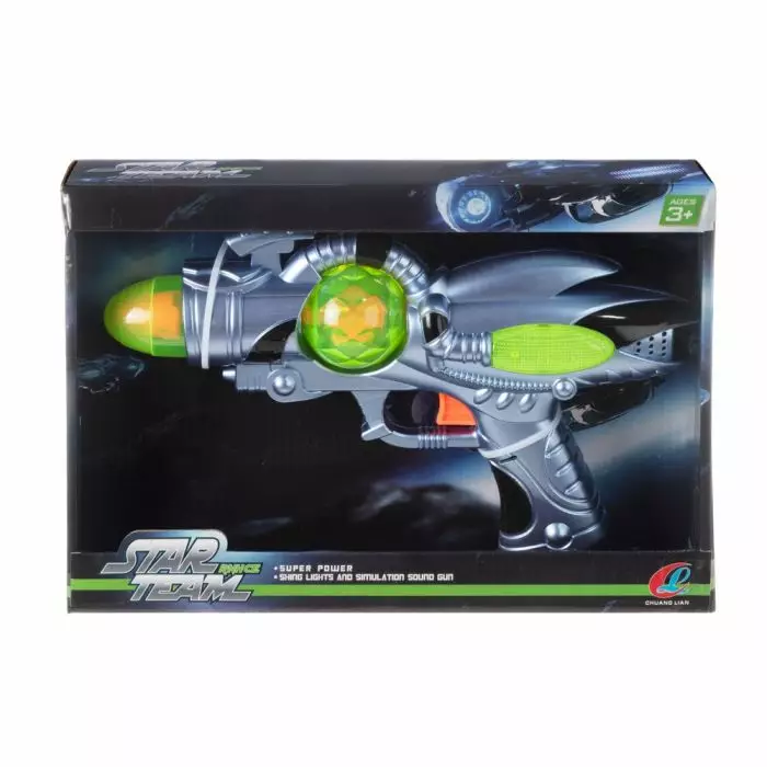 Ase leikkisetti valot ja äänet - Leikkiaseet - 6410416490403 - 1