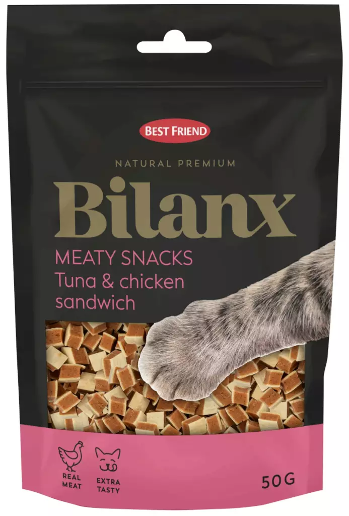 BF Bilanx Meaty snacks tonnikala 50g - Kissan herkut - 5700551220623 - 1