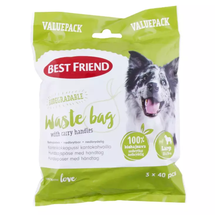 BF Koiran kakkapussi large 3x40pss - Koiran tarvikkeet - 5700551160103 - 1