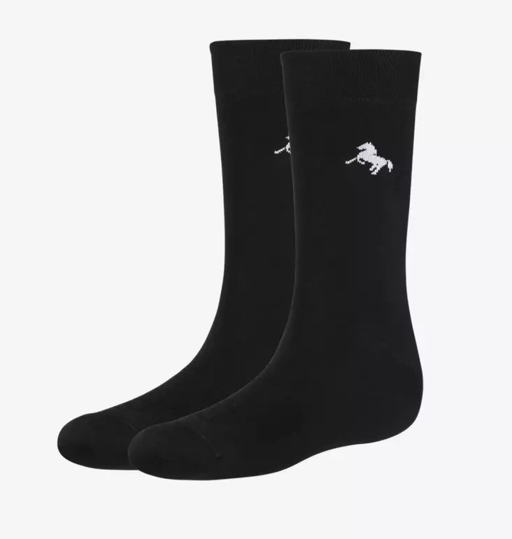 Black Horse puuvillasukat 44-47 musta 2-pack - Miesten alusasut - 7029340076103 - 1
