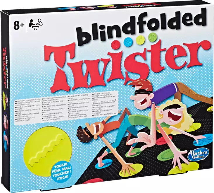 Blindfolded twister - Lautapelit ja seurapelit - 5010993514083 - 1