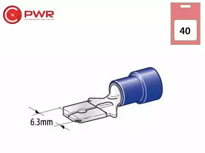 C-PWR laattaliittimet SIN. 40KPL - Liittimet ja liitinlajitelmat - 6438255138713 - 1