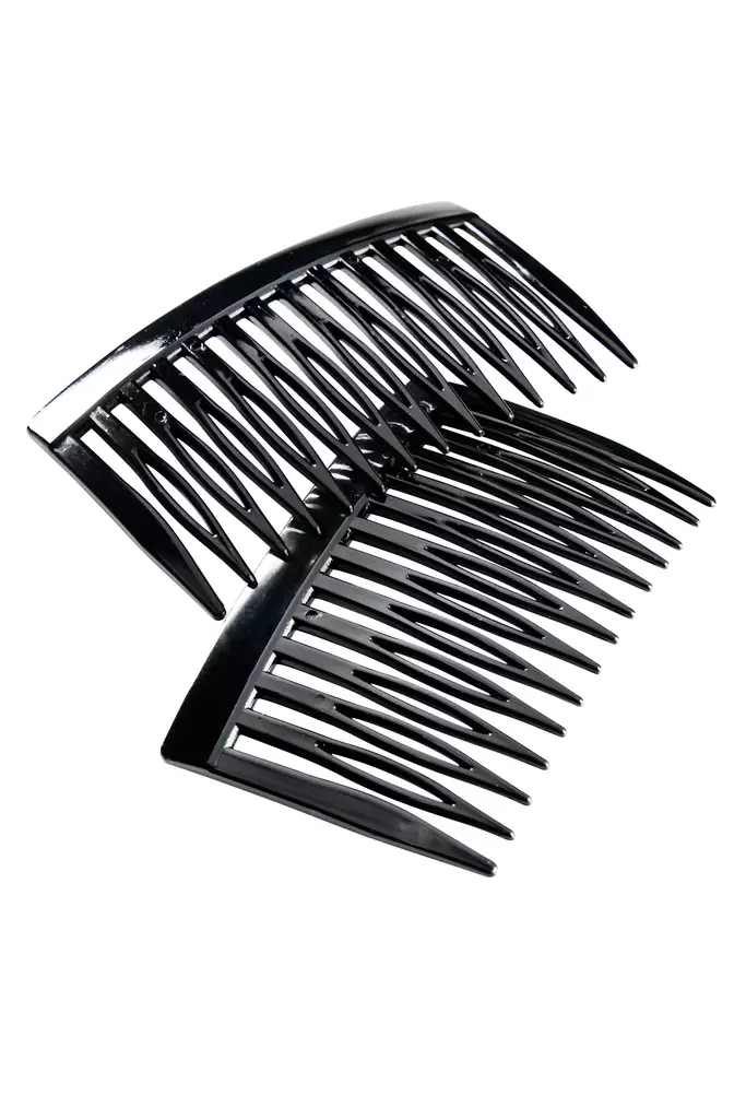 Cailap Sivukampa 2kpl musta - Hiusten hoitovälineet - 6416274382683 - 1