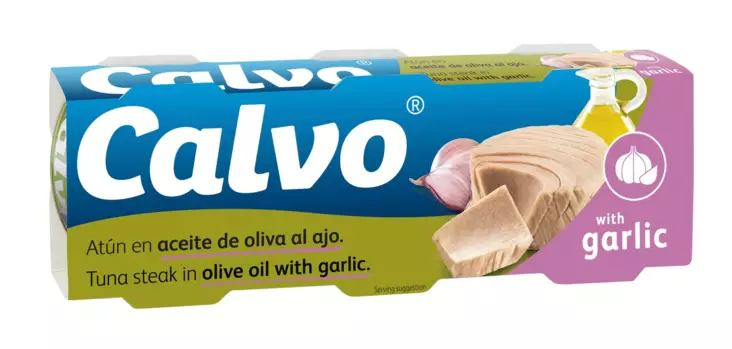 CALVO TONNIKALA VALKOSIPULI 3-PACK - Kalasäilykkeet - 8410090272423 - 1