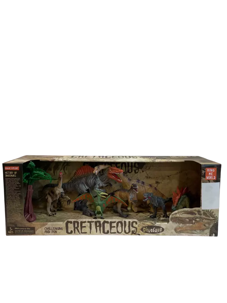 Dinosetti 8 osaa - Leikkihahmot ja -setit - 6410416099293 - 1