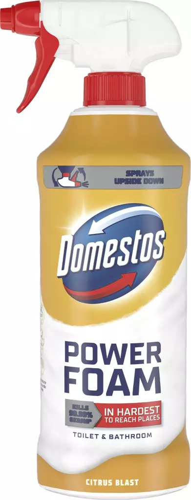 Domestos Power foam 435ml citrus blast - Kodin pesuaineet - 8720181862403 - 1