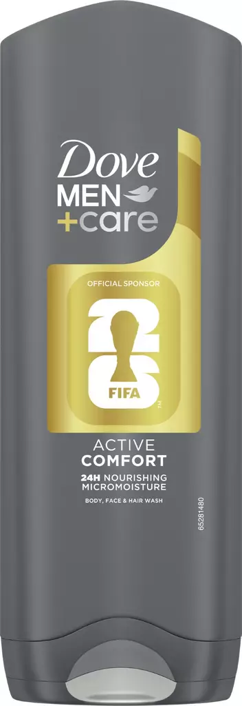 Dove Men+Care FIFA active Comfort suihkusaippua 250ml - Suihkugeelit- ja saippuat - 8720181852343 - 1