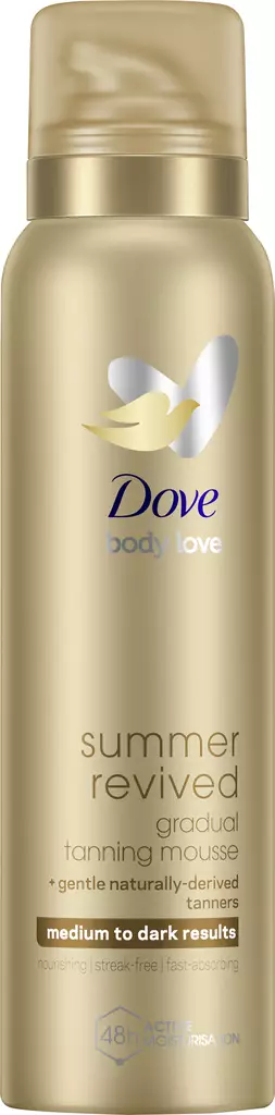 Dove Tanning Mousse Medium to Dark 150ml - Aurinkorasvat ja itseruskettavat - 8710847962783 - 1