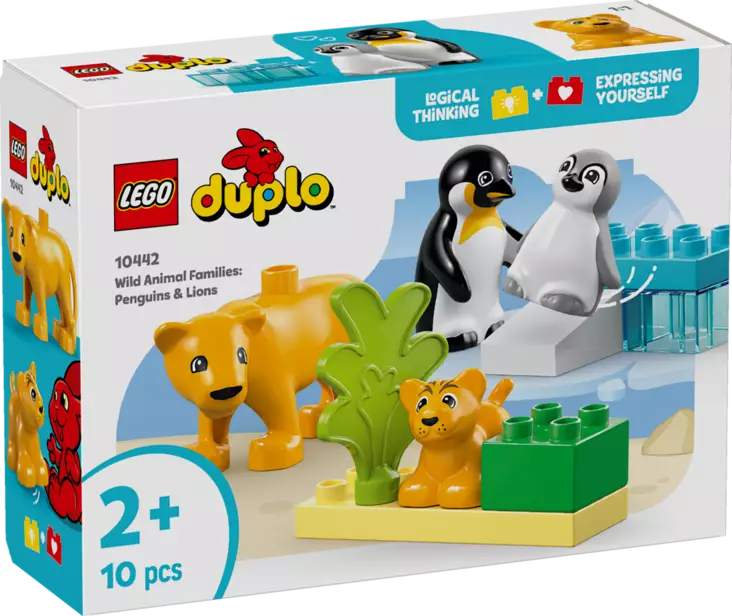 Dublo Luonnoneläinperhe 10442 - Legot - 5702017783833 - 1