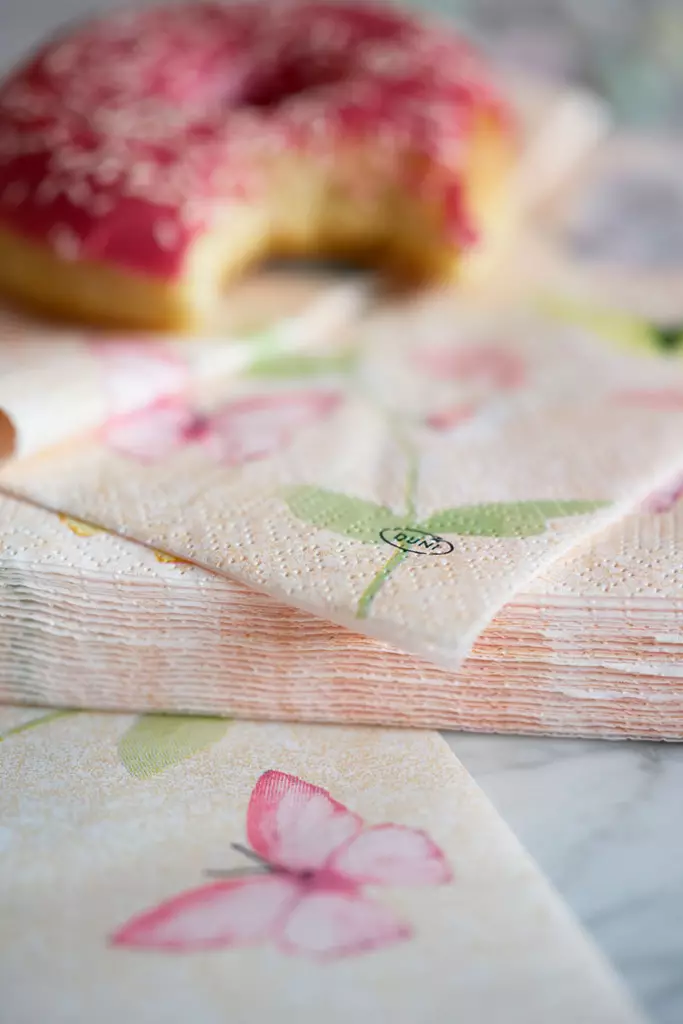 Duni Lautasliina 33cm Sweet peach - Lautasliinat - 7321012088033 - 1