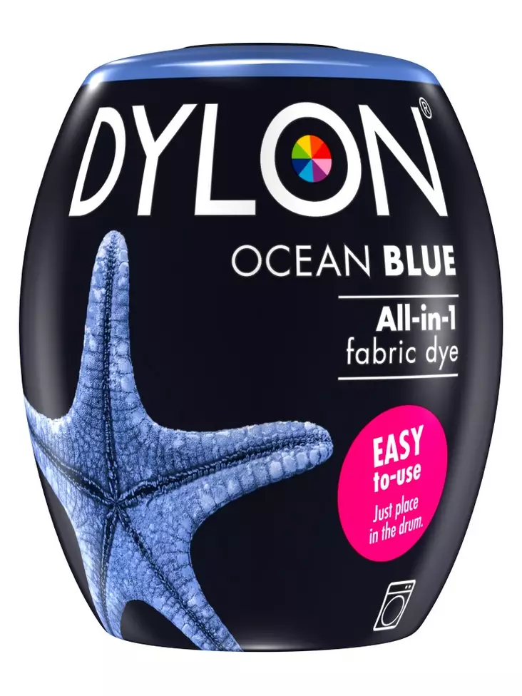 Dylon tekstiiliväri Ocean blue 26 - Konetekstiilivärit - 7332531092203 - 1