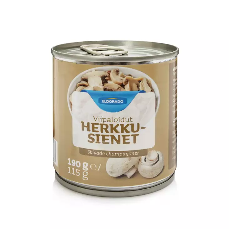 Eldorado Viipaloidut herkkusienet 190G - Hedelmä- ja marjasäilykkeet - 6430060509863 - 1