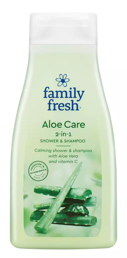 Family Fresh Suihkusaippua Aloe Care 2in - Suihkugeelit- ja saippuat - 7310614398053 - 1