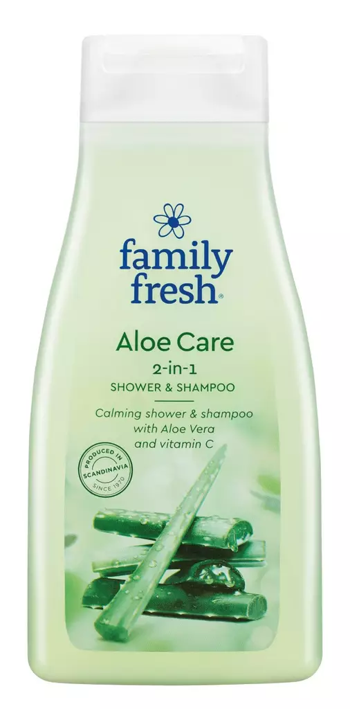 Family Fresh Suihkusaippua Aloe Care 2in - Suihkugeelit- ja saippuat - 7310614398053 - 1