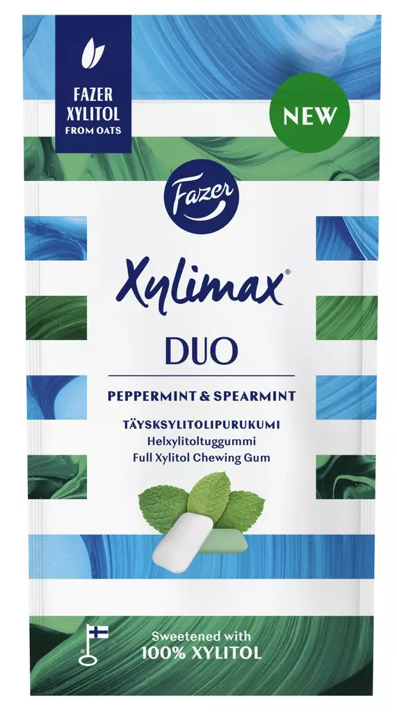 FAZEE xylimax duo peppermint&spearm. 38g - Karkit - 6416453117563 - 1