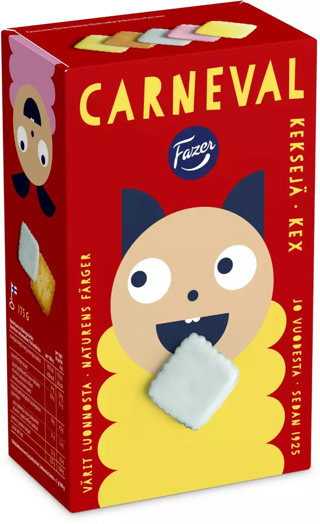 Fazer Carneval 175g - Elintarvikkeet - 6416453084773 - 1