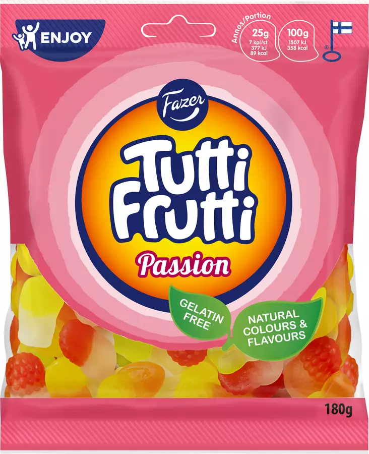 Fazer Tutti Frutti Passion - Karkit - 6416453036383 - 1