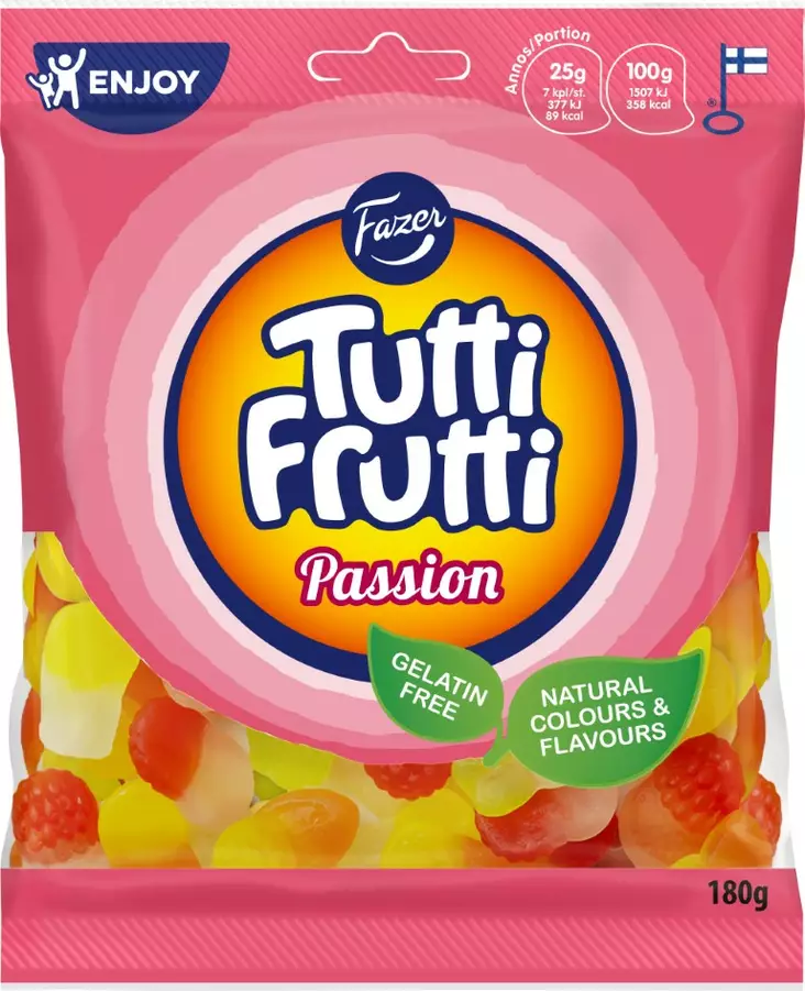 Fazer Tutti Frutti Passion - Karkit - 6416453036383 - 1