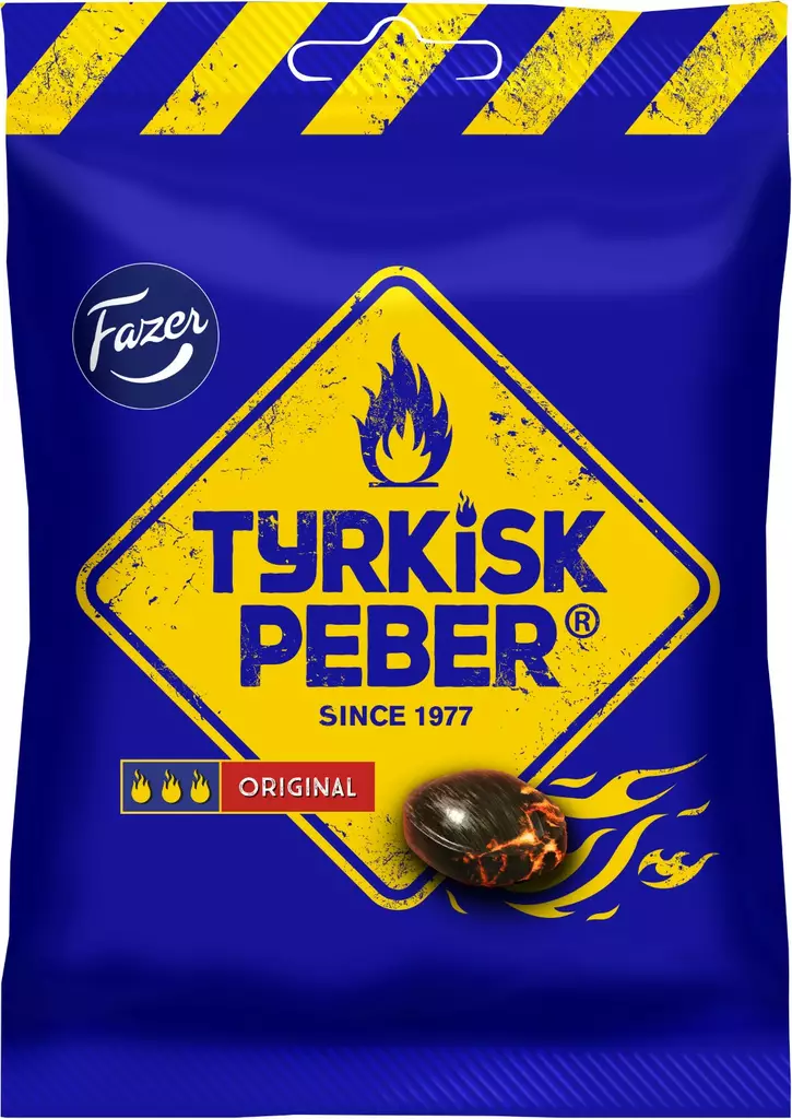 Fazer Tyrkisk peber original 150g - Karkit - 6411401028373 - 1