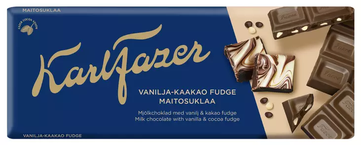 Fazer Vanilja-kaakao fudge maitosuk 180g - Suklaat - 6416453054813 - 1