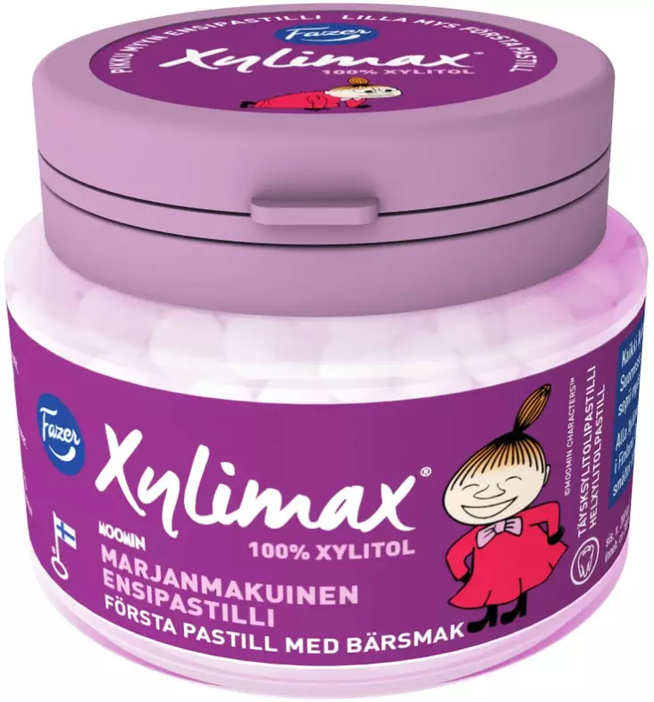 Fazer Xylimax marjanmakuinen pastill 85g - Karkit - 6416453117433 - 1