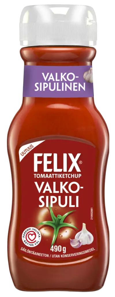 Felix Tomaattiketchup valkosipuli - Ketsupit ja sinapit - 6417800028013 - 1
