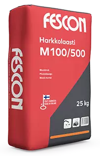 Fescon harkkolaasti m100/500 25kg - Tasoitteet, laastit ja pakkelit - 6416841530493 - 2