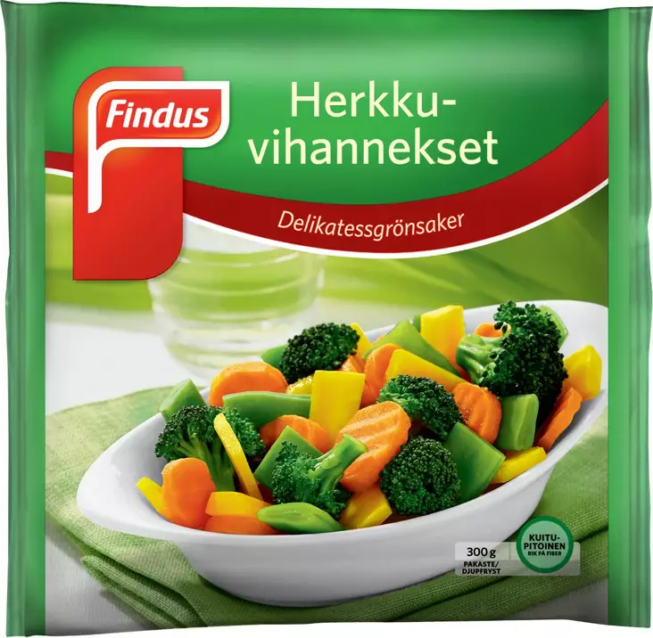 FINDUS HERKKUVIHANNEKSET 300G - Kissat - 7310500088693 - 1