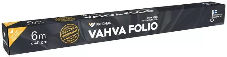 Fredman vahva kotifolio 40cmx6m - Keittiön paperit ja tarvikkeet - 6418400067143 - 1