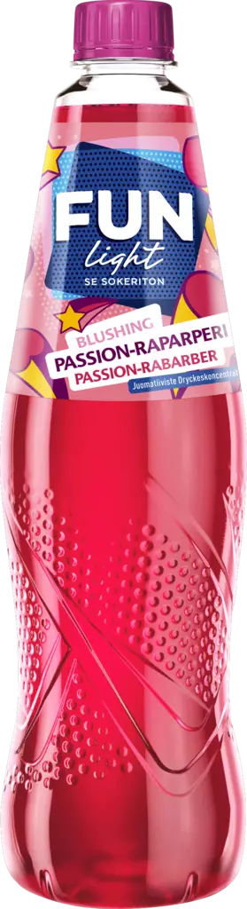 Fun Light passion-raparperi 0,5L - Mehut, mehutiivisteet ja glögit - 6417802390293 - 1