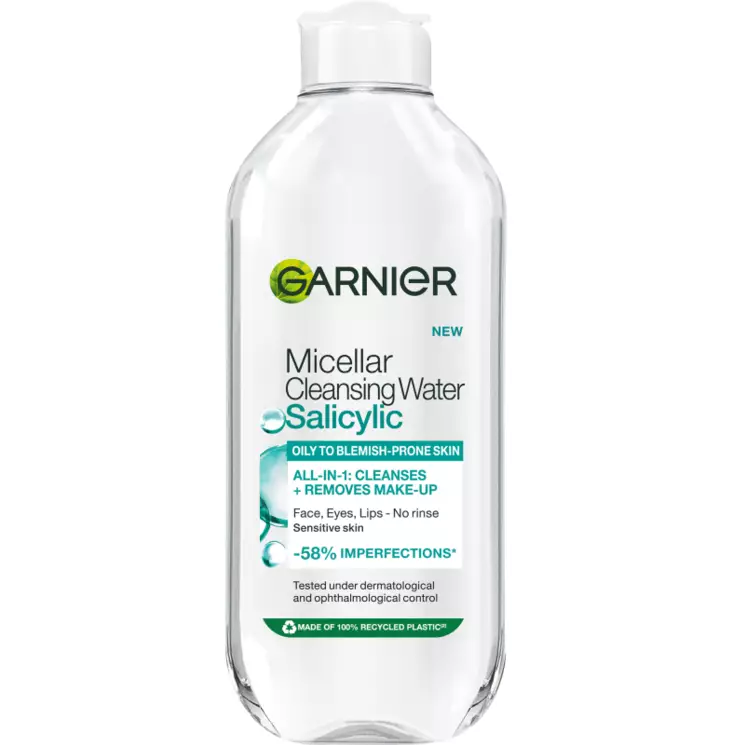 Garnier Micellar Salisylic Acid Misellivesi 400ml - Hiustenhoitoaineet - 3600542661713 - 1
