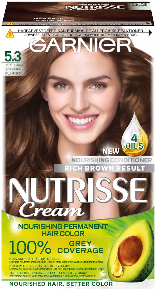 Garnier Nutrisse Ultra Creme 5.3 - Hiustenhoitoaineet - 3600542131193 - 1
