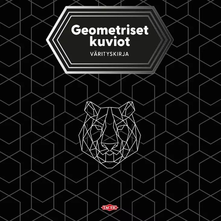 Geometriset kuviot värityskirja - Pokkarit ja kirjat - 6416739597423 - 1