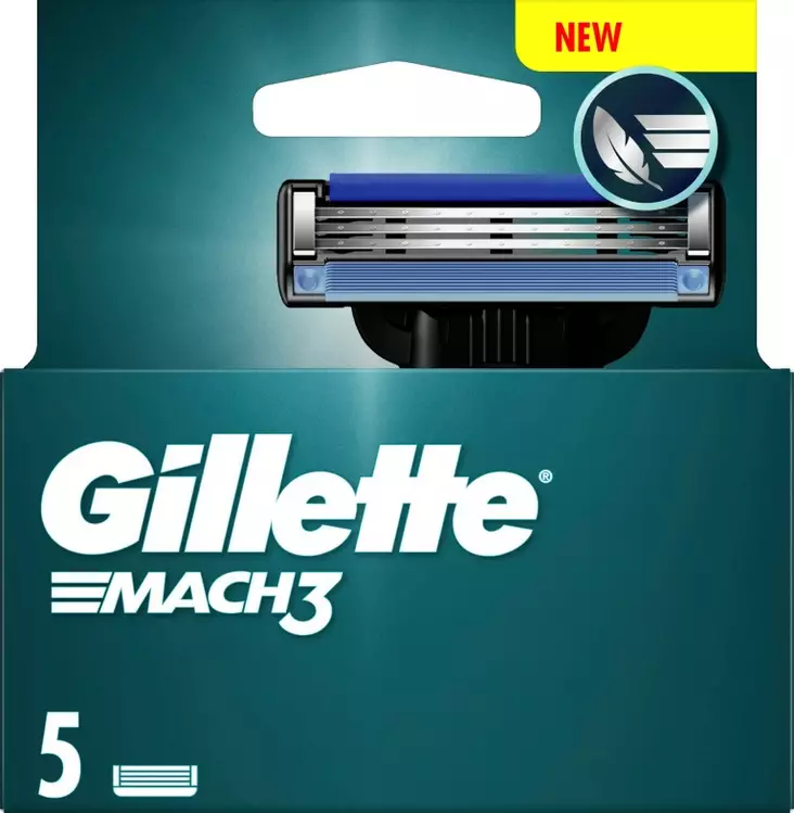 GILLETTE MATC3 BASE 5 KPL TERÄPAKKAUS - Hiustenhoito ja hiuskoristeet - 7702018462933 - 1